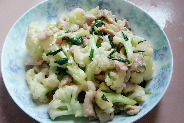 花菜肉片的做法图解10