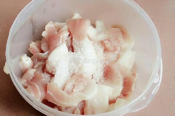 花菜肉片的做法图解4