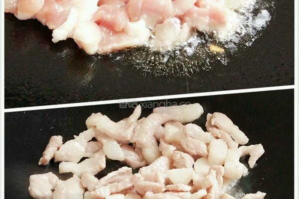 花菜肉片的做法图解8