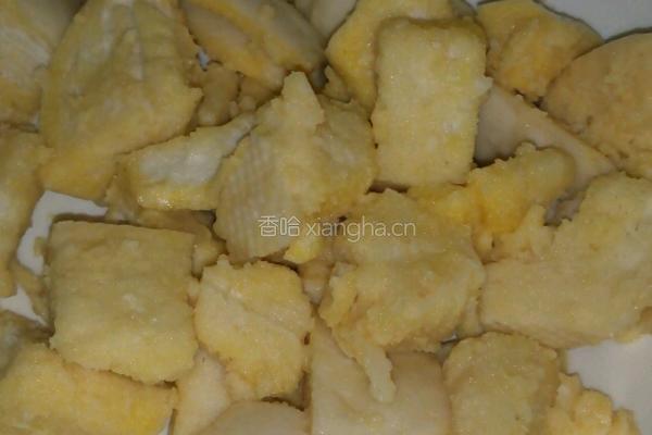 炸馍馍块的做法图解1