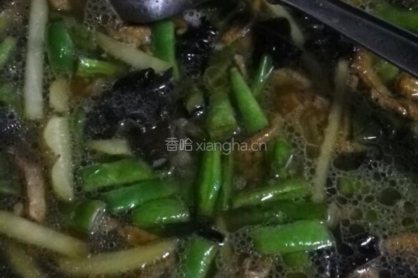 豆角焖面的做法图解9