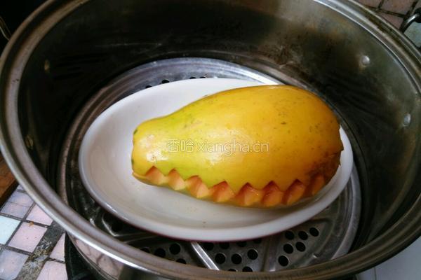 花样木瓜银耳羹――JIARU 的做法图解11