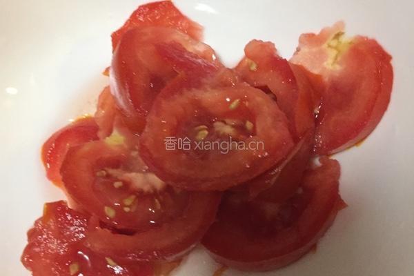 蕃茄鸡蛋面的做法图解2