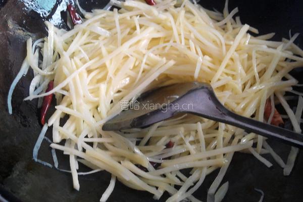 酸辣土豆丝的做法图解7
