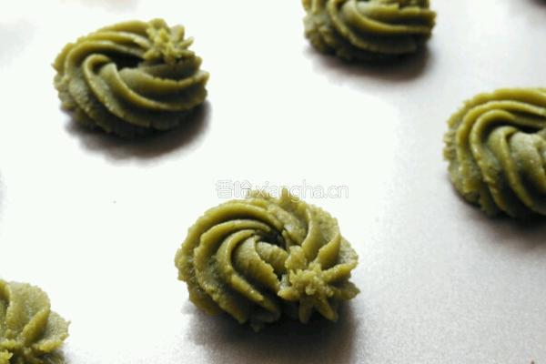 绿茶曲奇（无添加剂配方）的做法图解12