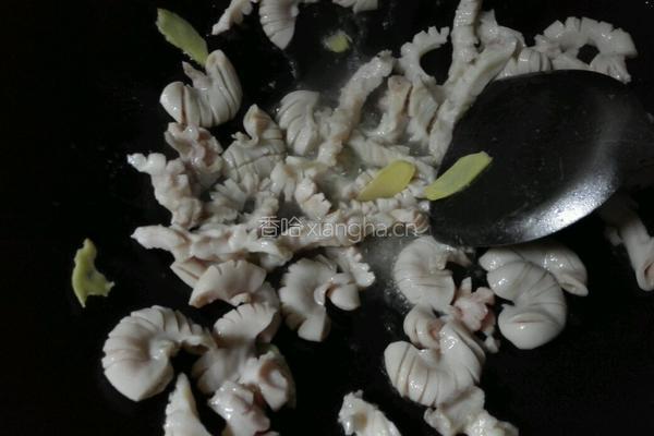 爆炒生肠的做法图解6