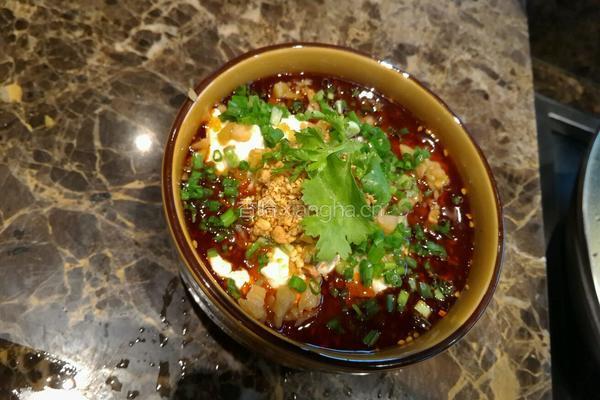 辣味豆花