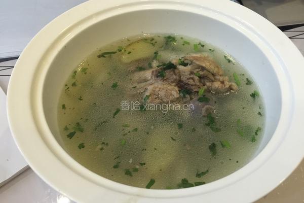 高压锅大骨头山药汤的做法图解5
