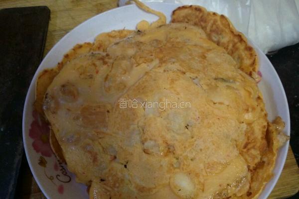 泡菜饼的做法图解5