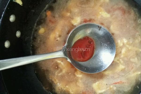 蕃茄鸡蛋汤的做法图解6