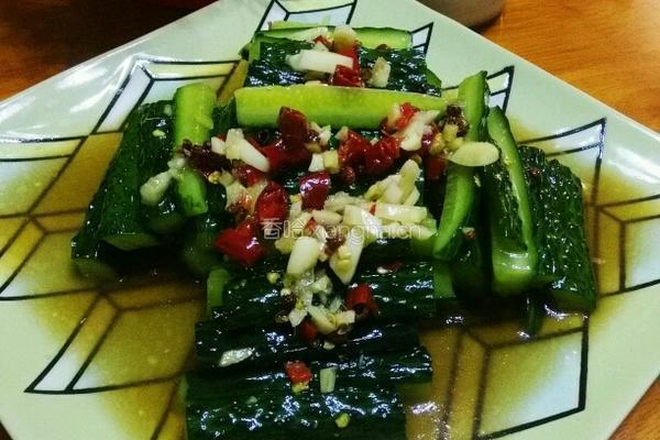 酸甜脆黄瓜的做法图解6