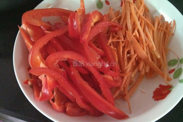 蔬菜炒面的做法图解2