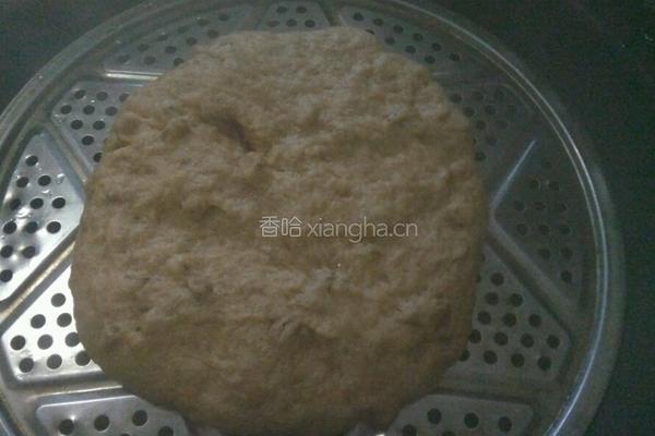 红糖葡萄干发糕的做法图解5