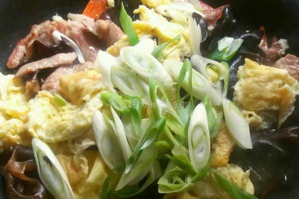 木须肉的做法图解7