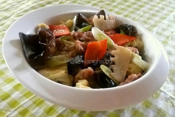 木须肉的做法图解8