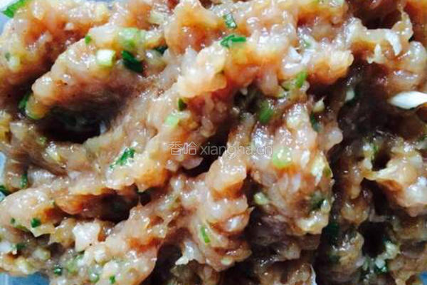 电饼当香菇鲜肉个锅贴的做法图解3