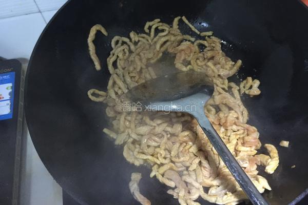香辣肉丝的做法图解6