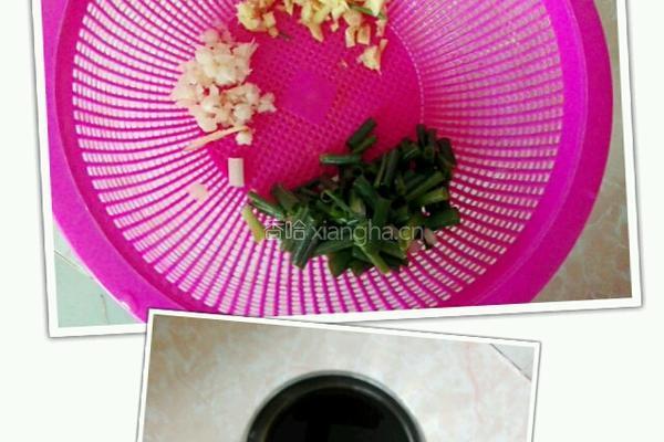 黄豆芽炒条的做法图解3