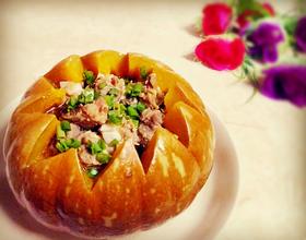 南瓜蒸排骨[图]