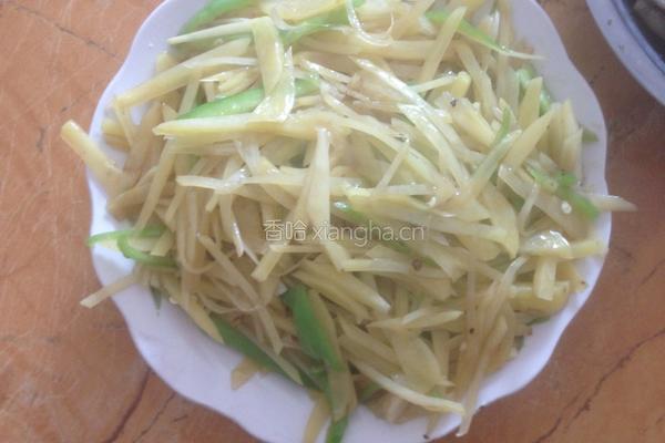 青椒炒土豆
