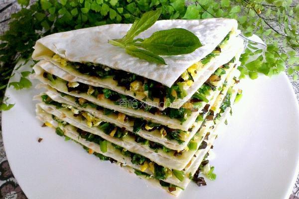 菠菜饼的做法图解10