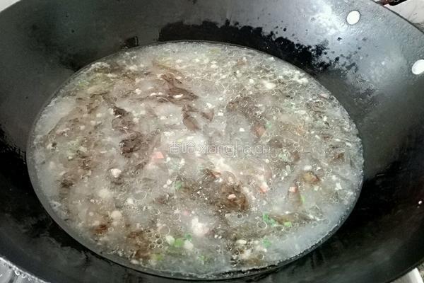 肉末紫菜汤的做法图解4