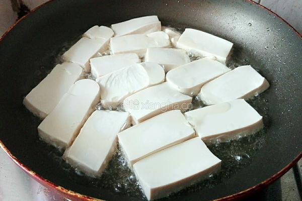 豆腐焖茄子的做法图解3