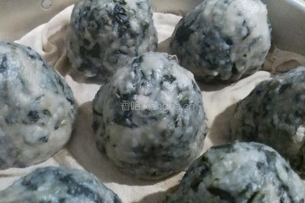红薯叶窝窝头的做法图解5