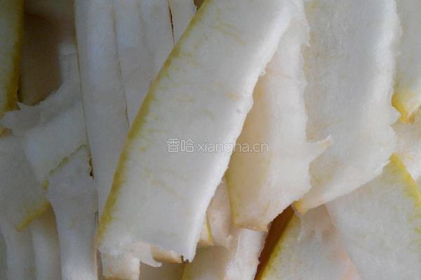 凉拌柚子皮的做法图解1
