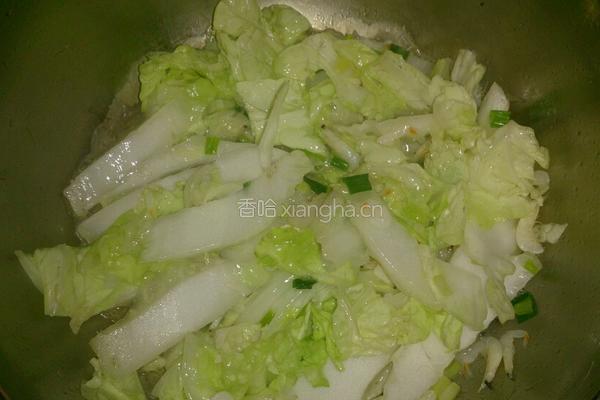 竹荪云吞意大利面(薯米鱼肉云吞)的做法图解4