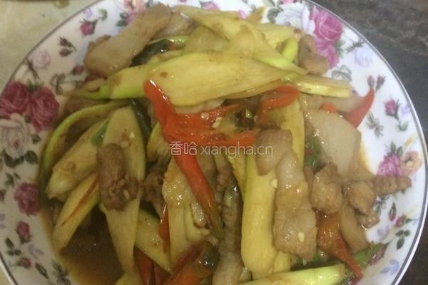 茭白炒肉