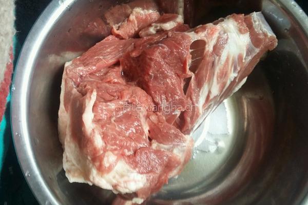 黑面羊肉饺子的做法图解3