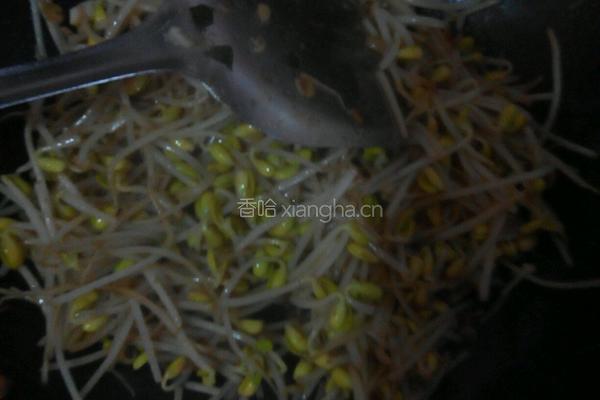 醋溜豆芽的做法图解3