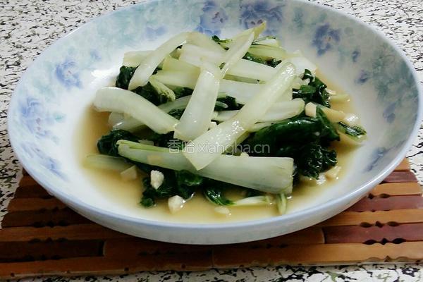 蒜蓉小白菜的做法图解11