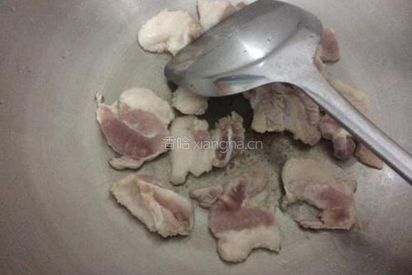 农家小炒肉的做法图解2