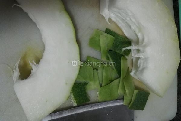 红烧冬瓜肉末的做法图解1