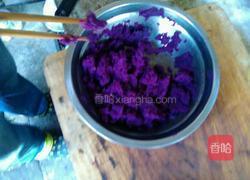 紫薯饼的做法图解2