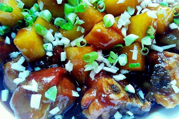 糖醋土豆炖排骨的做法图解15