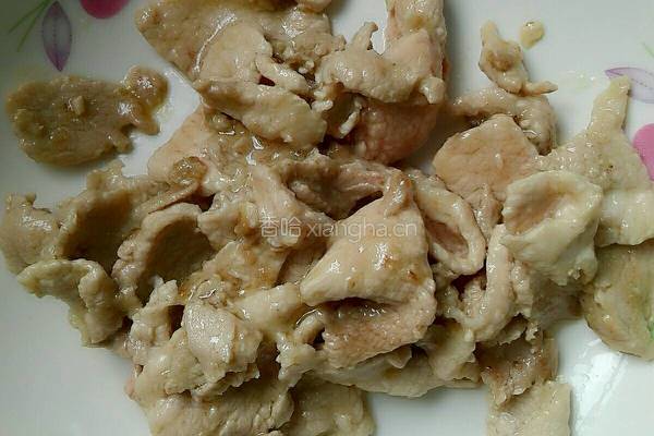 土豆肉片的做法图解4