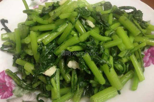 蒜蓉皇帝菜的做法图解5