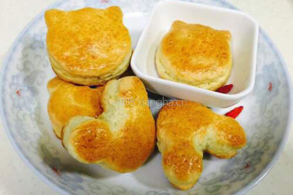 淡奶油司康的做法图解14
