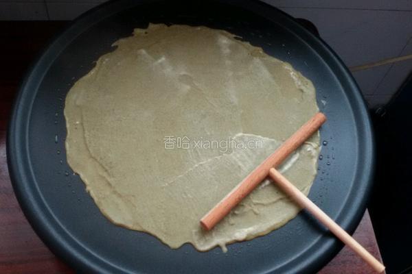 杂粮煎饼的做法图解4