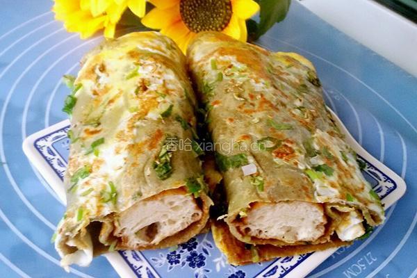 杂粮煎饼的做法图解9