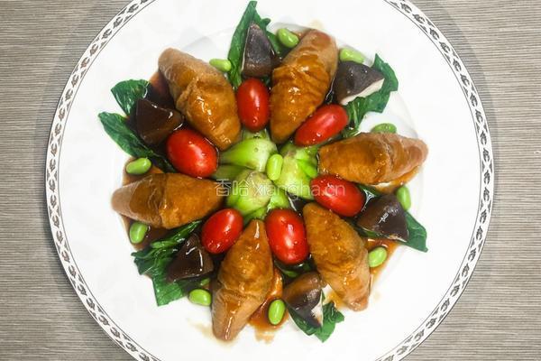 蒸烤鲜肉豆皮