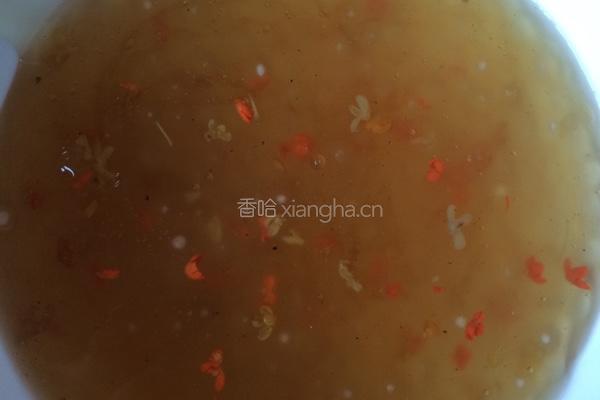 西米桂花羹