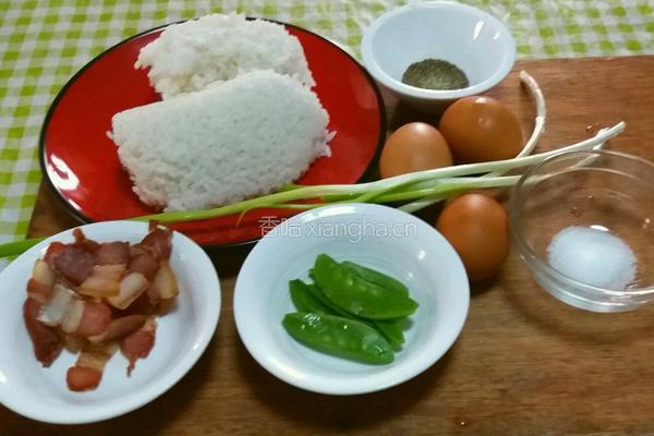 腊味黄金炒饭的做法图解1