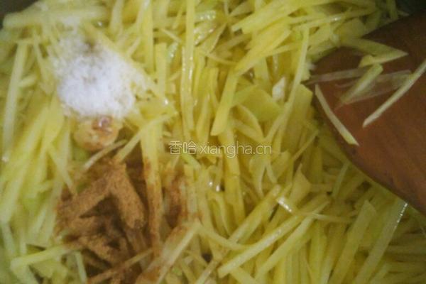 醋溜土豆丝的做法图解4