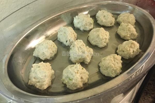 孜然鸡肉丸的做法图解5
