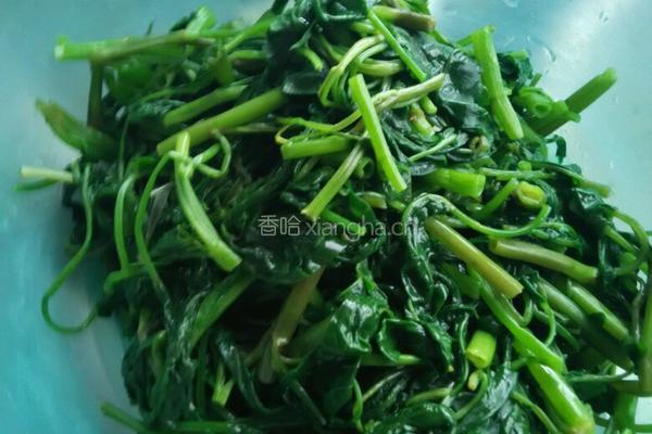 拌空心菜的做法图解5