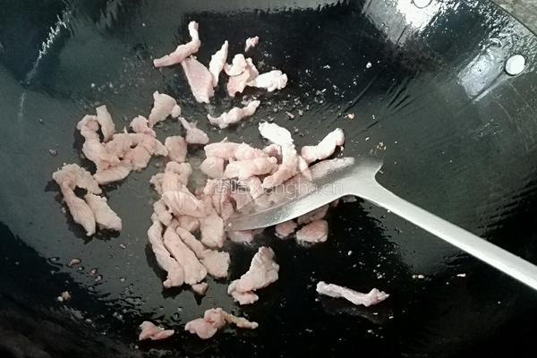 炒八月豆的做法图解4